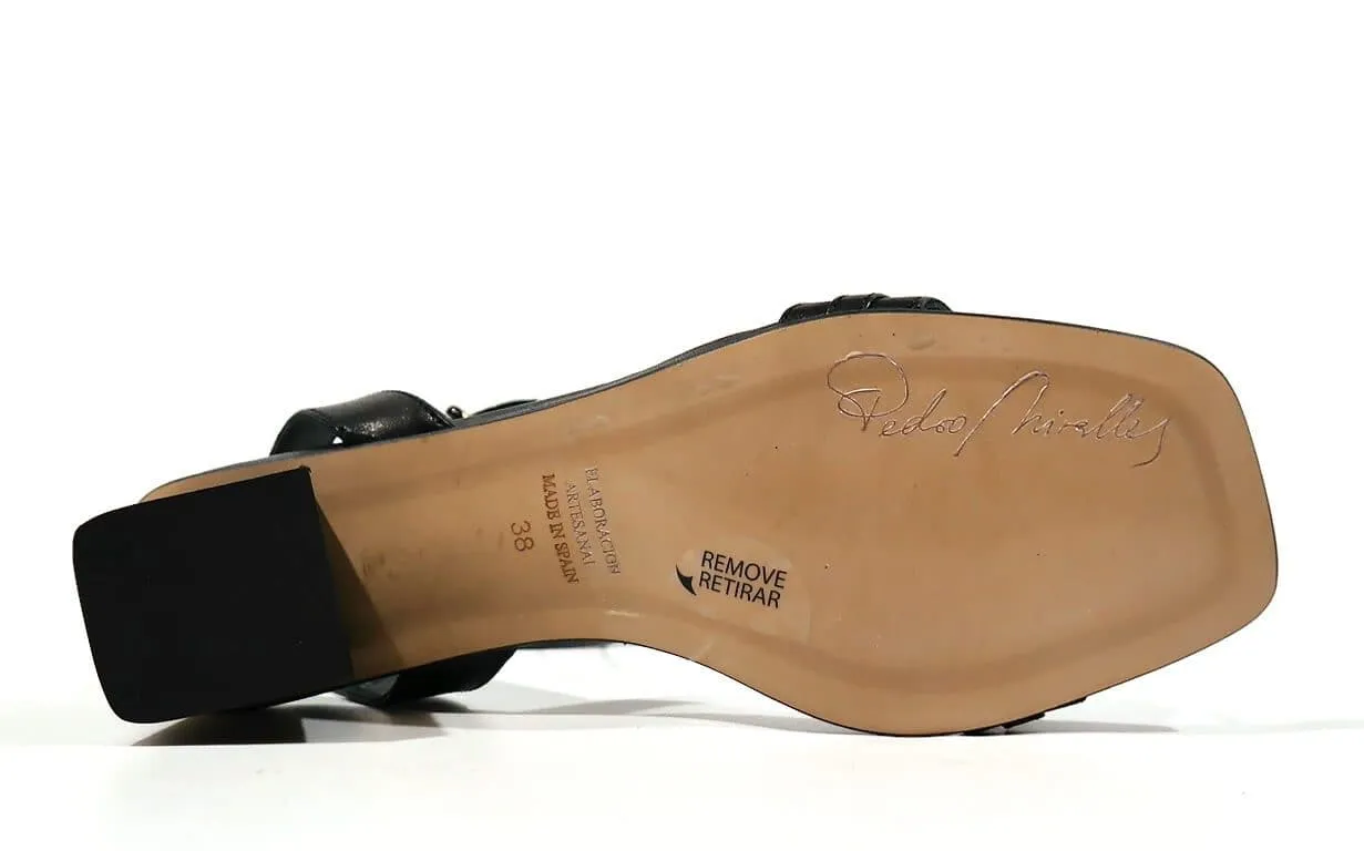 Sandalias Lille con adorno de cadena y pulsera al tobillo