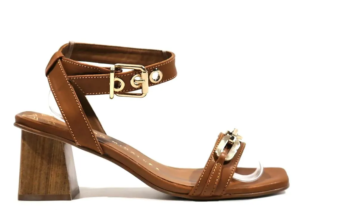 Sandalias Lille con adorno de cadena y pulsera al tobillo