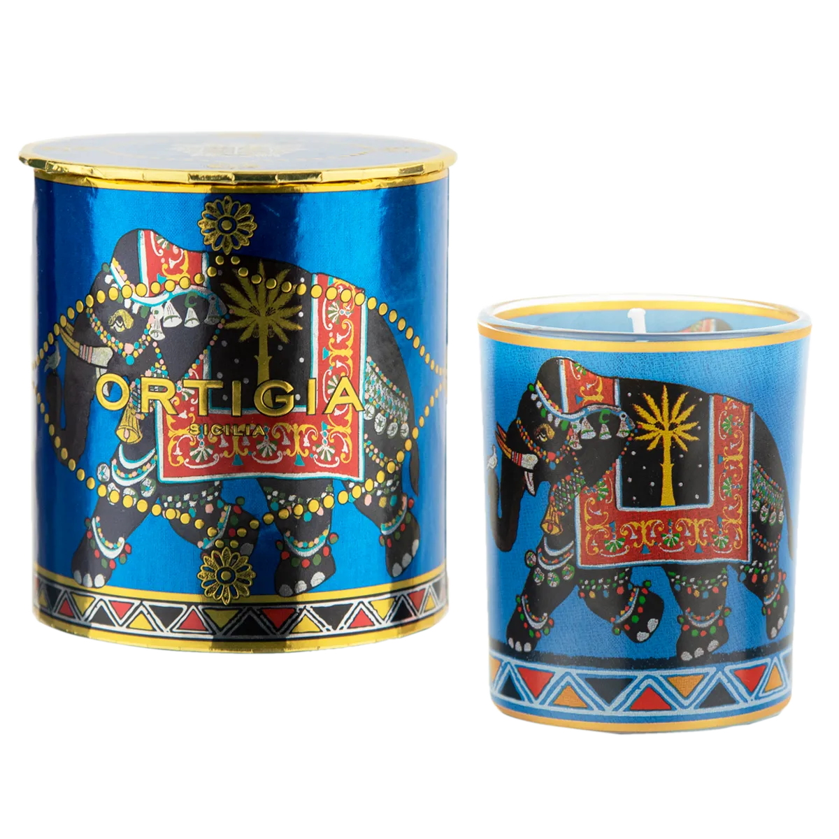Sandalo Decorated Candle