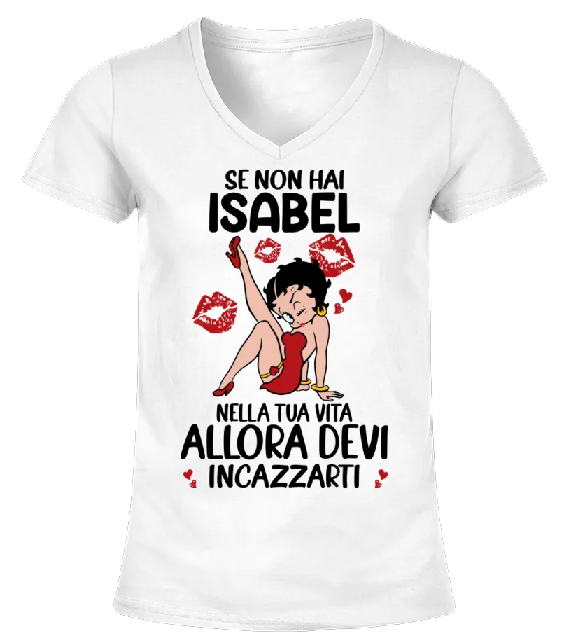 Se non Isabel Camiseta cuello pico Mujer