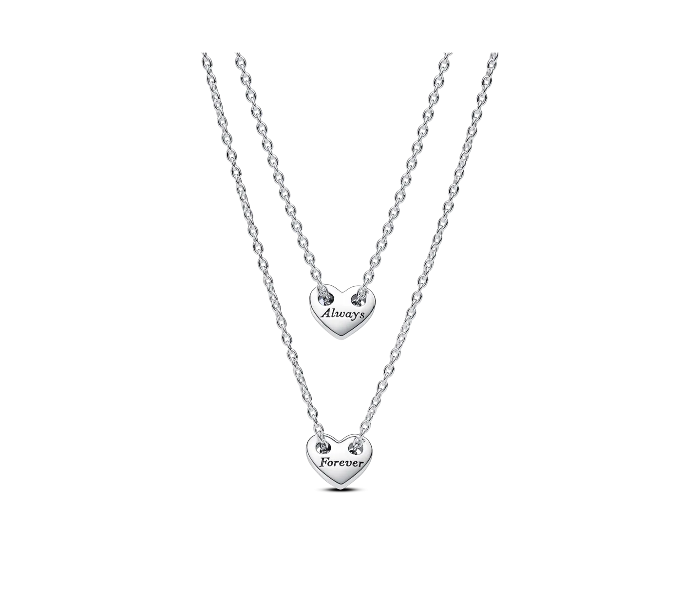 Set de 2 Colgantes y Pendientes Para Siempre SET4