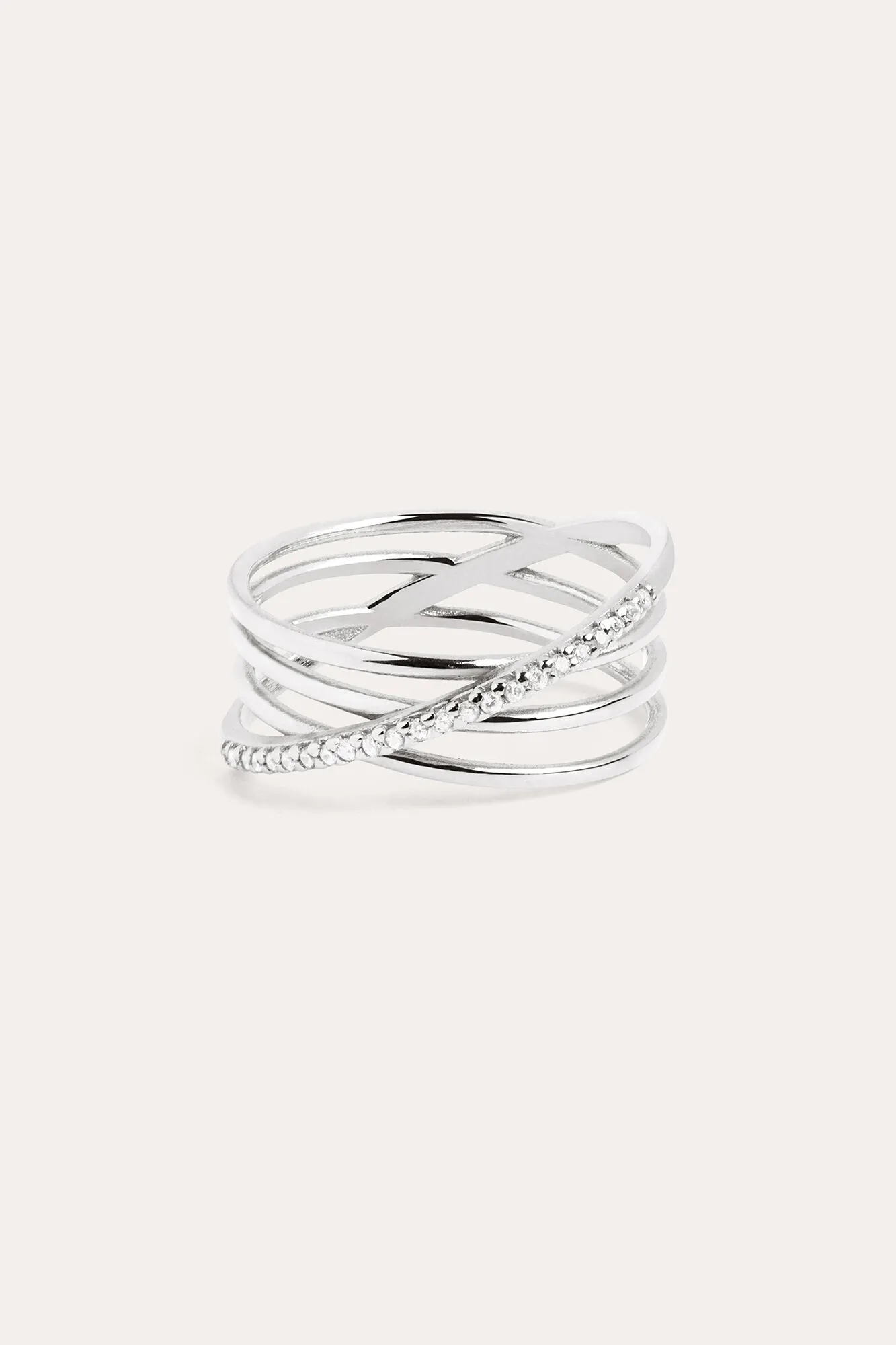 Singularu Anillo Comete Plata