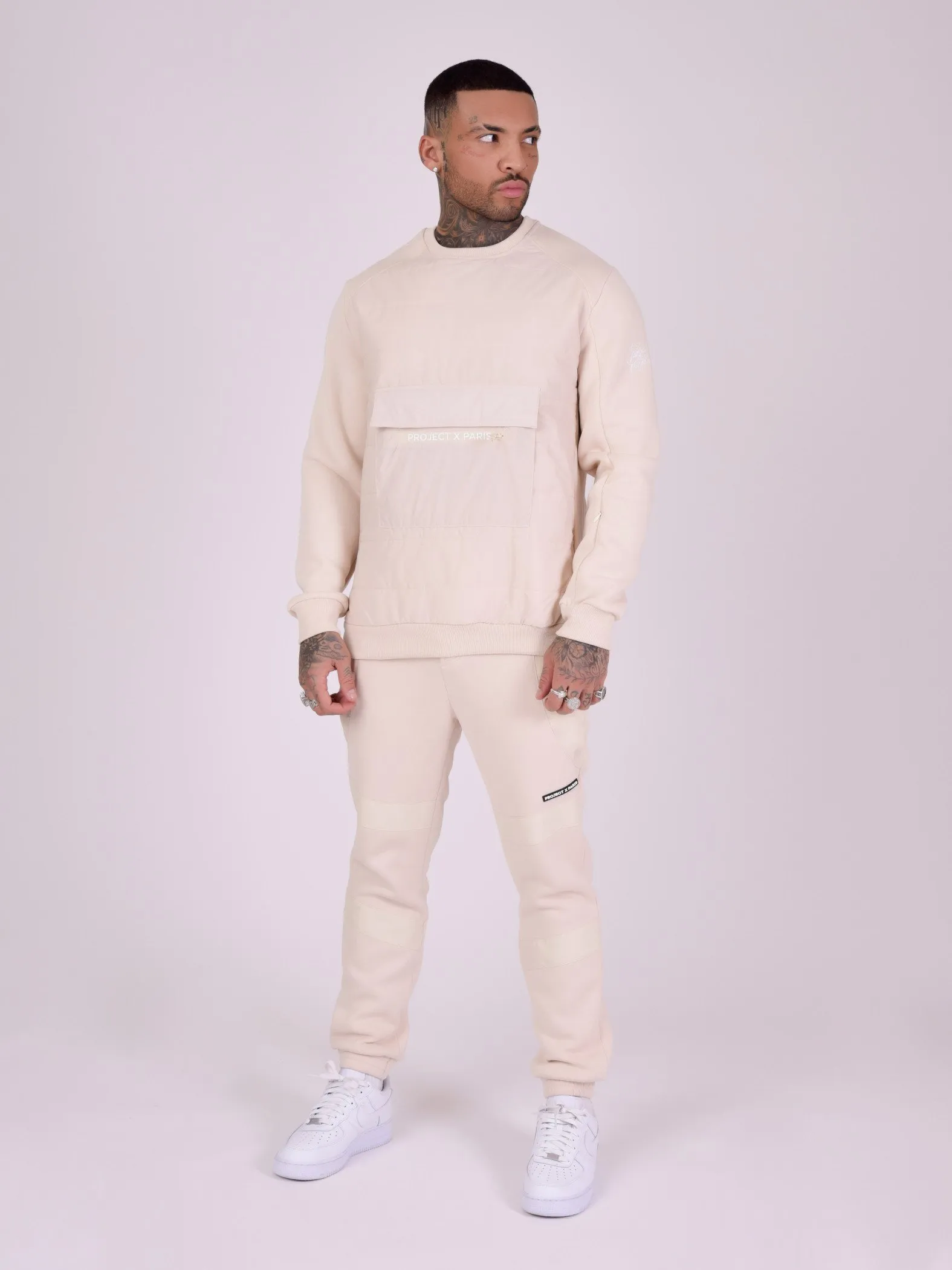 Sudadera acolchada con bolsillo