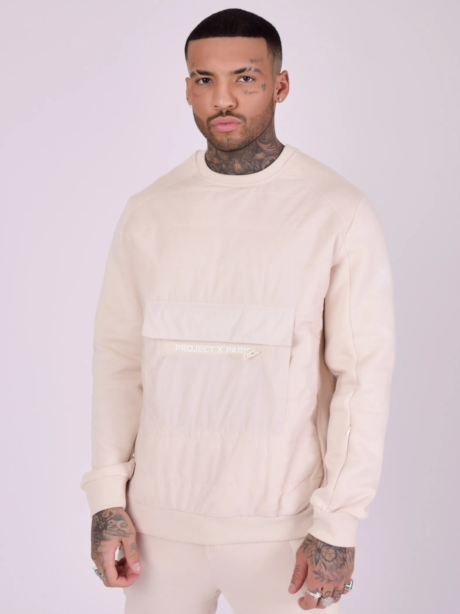 Sudadera acolchada con bolsillo