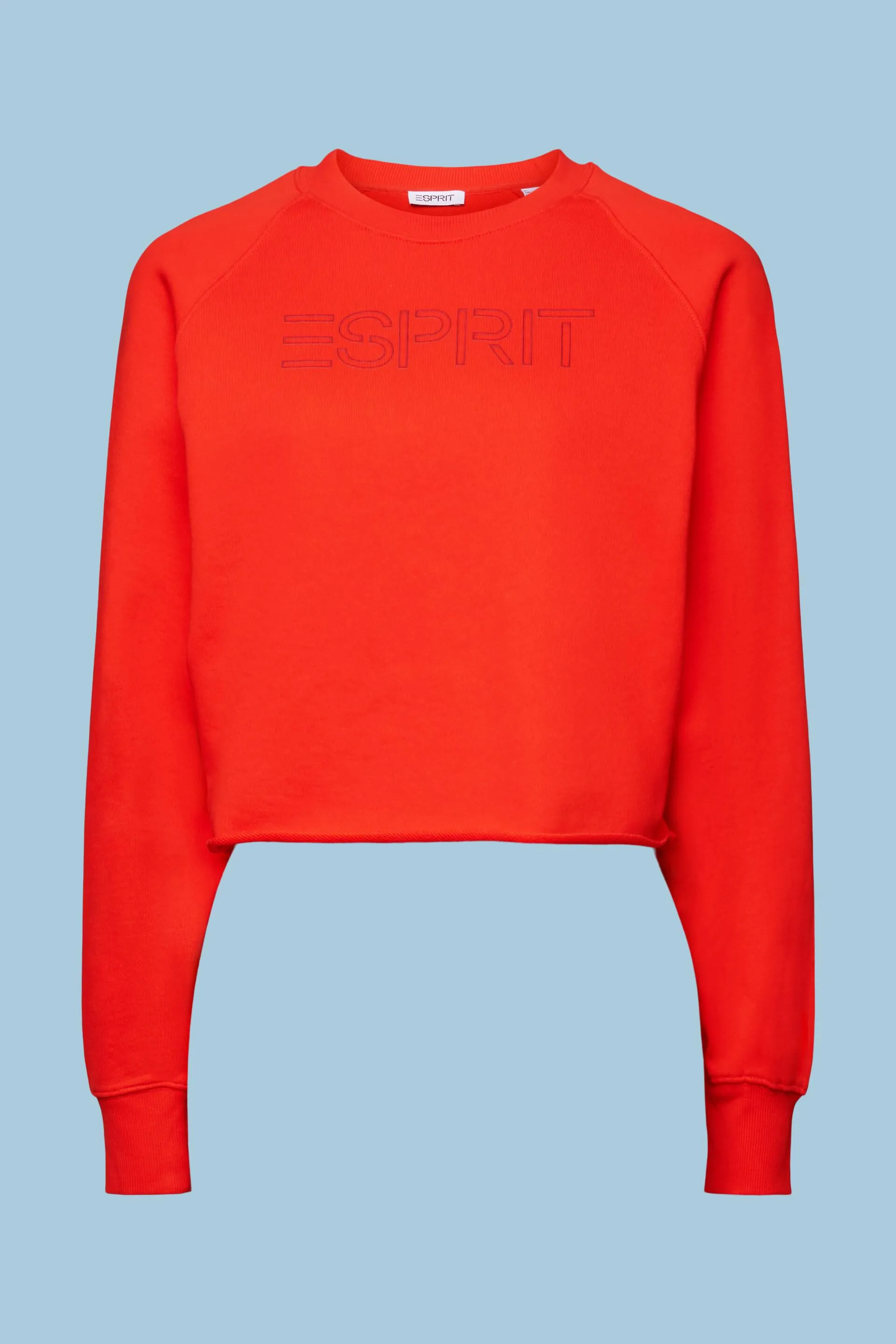 Sudadera corta con logotipo
