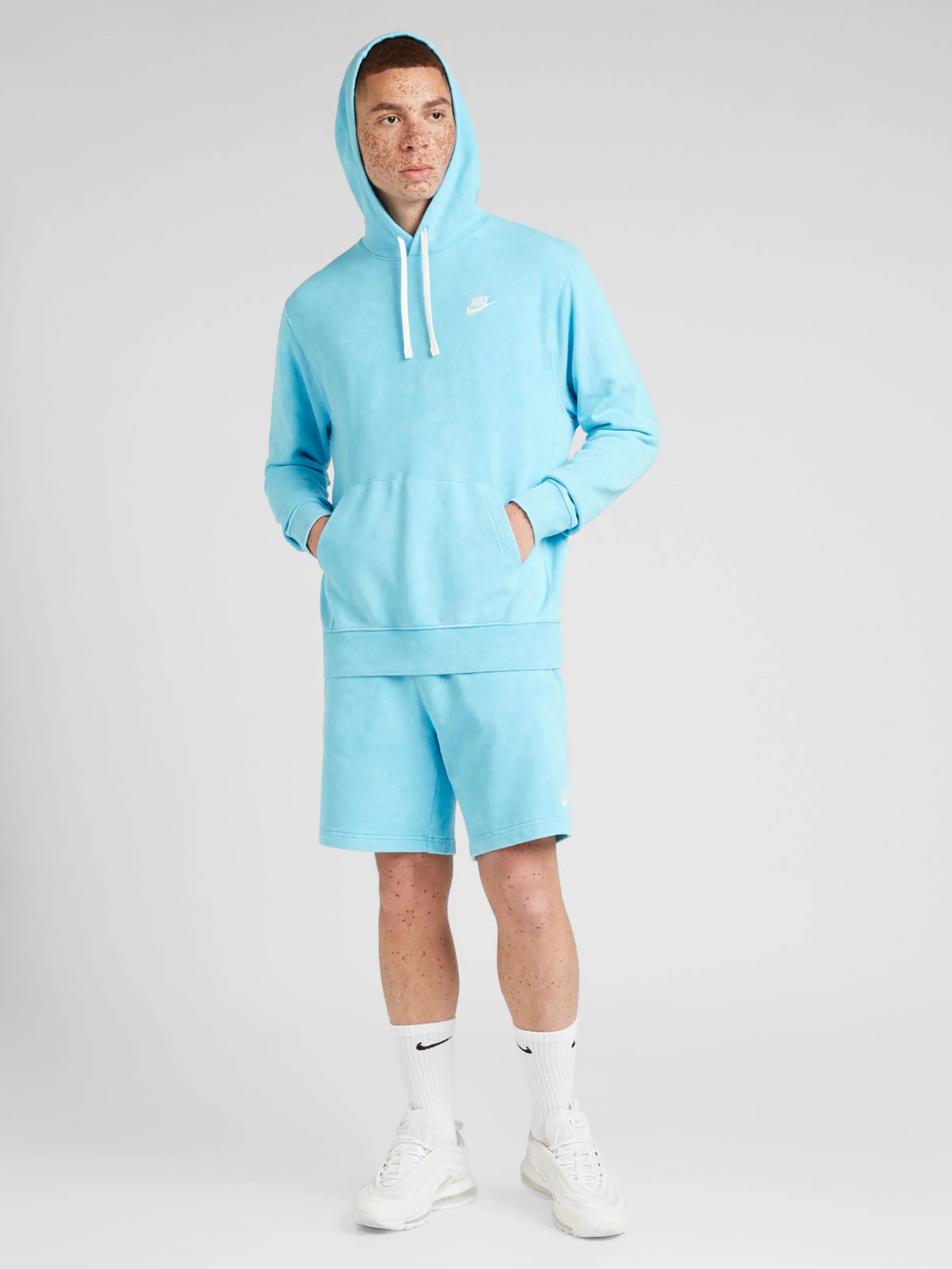 Sudadera 'CLUB' Nike Sportswear en Azul Cian