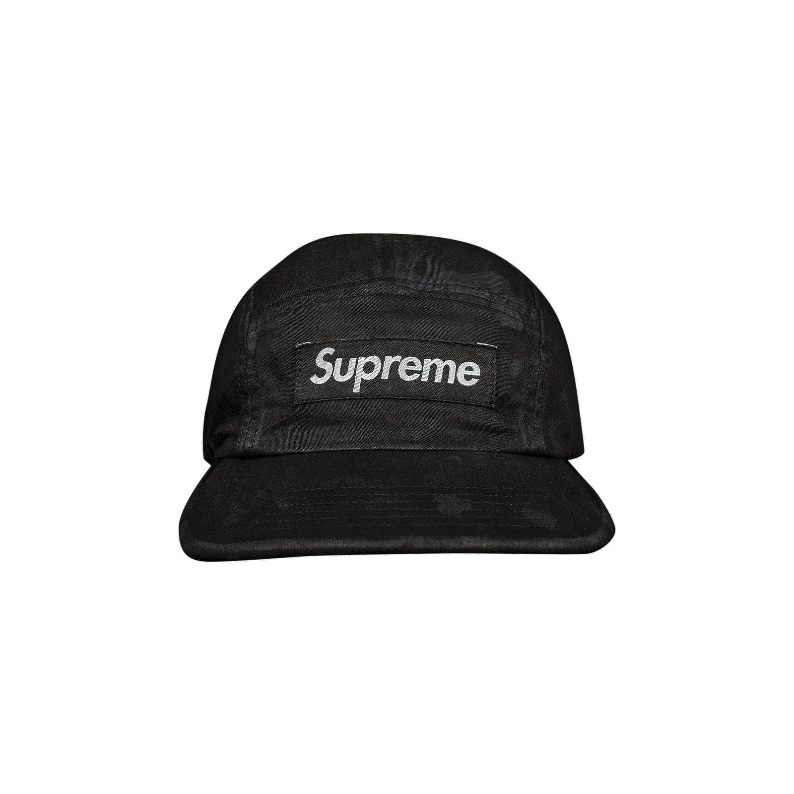 Supreme Overdyed Camo Camp Cap