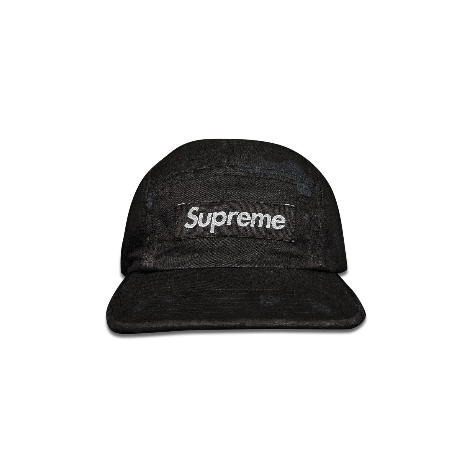 Supreme Overdyed Camo Camp Cap