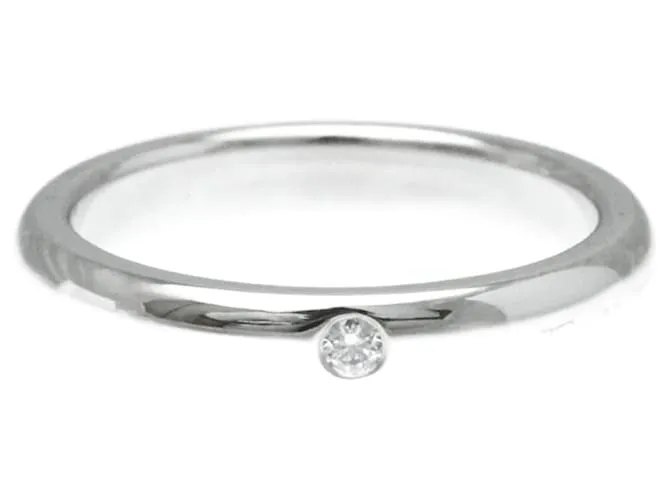 Tiffany & Co Anillo apilable Tiffany Elsa Peretti 1P Diamante 