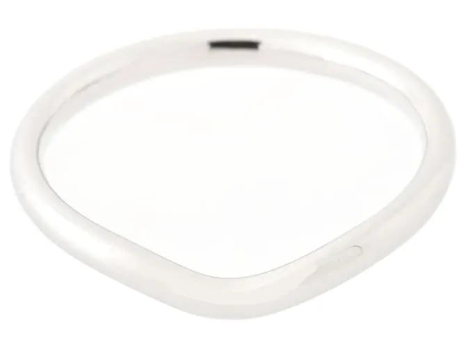Tiffany & Co Anillo Curvado Tiffany Pt950 