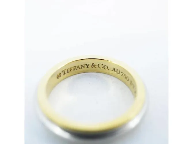 Tiffany & Co Anillo de banda Tiffany Milgrain 