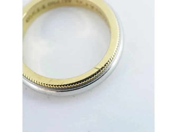 Tiffany & Co Anillo de banda Tiffany Milgrain 