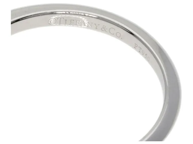 Tiffany & Co Anillo de diamante Princess con borde afilado Tiffany Square 