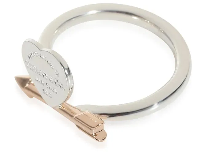 Tiffany & Co Anillo Lovestruck Return To Tiffany en oro rosa de 18k/plata esterlina Metálico 