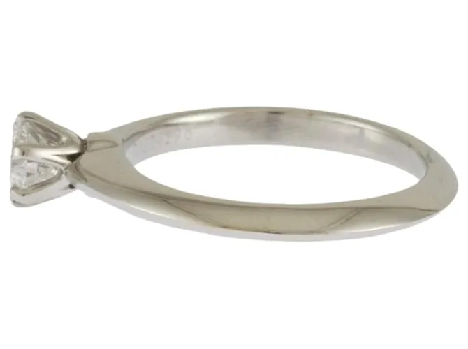 Tiffany & Co Anillo Solitario Tiffany Plata 