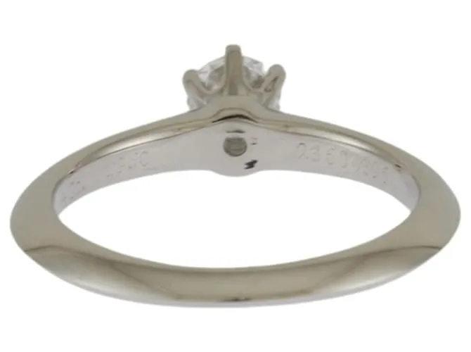 Tiffany & Co Anillo Solitario Tiffany Plata 
