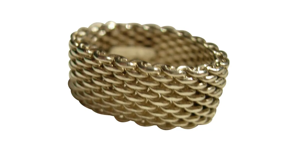 Tiffany & Co Anillo Somerset de plata 925/000 