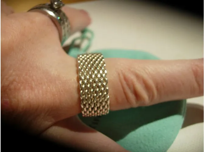 Tiffany & Co Anillo Somerset de plata 925/000 