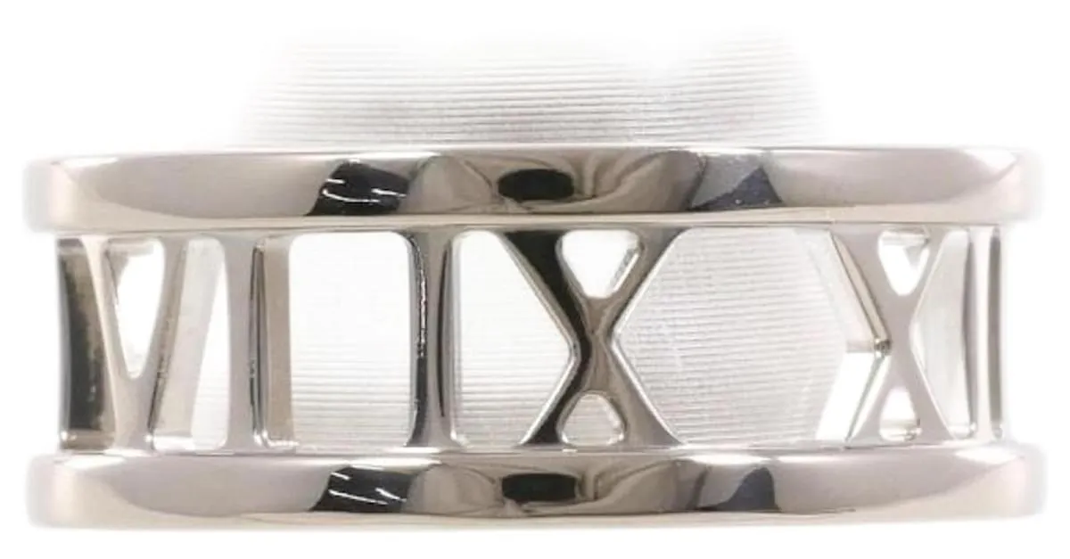 Tiffany & Co Anillo Tiffany Atlas K18WG 