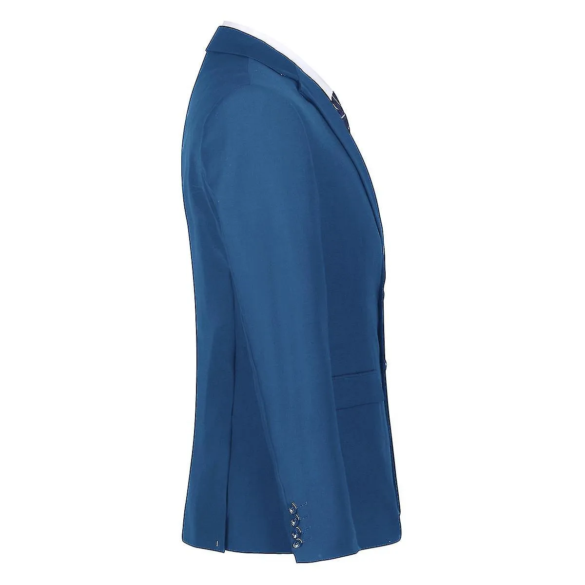 Traje de hombre Fiesta de bodas Cena 3 piezas Traje Blazer Chaleco Pantalones 9 Colores