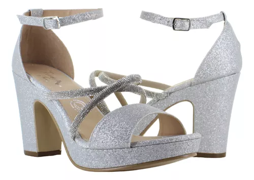 Trendy Shoes Sandalia Tacon Moda Fiesta Pulsera Mujer 88035