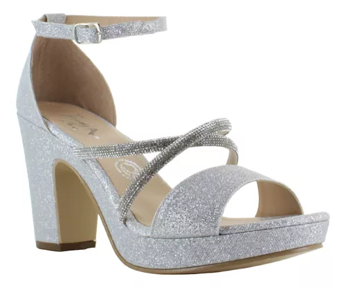 Trendy Shoes Sandalia Tacon Moda Fiesta Pulsera Mujer 88035