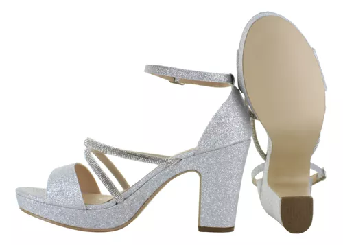 Trendy Shoes Sandalia Tacon Moda Fiesta Pulsera Mujer 88035