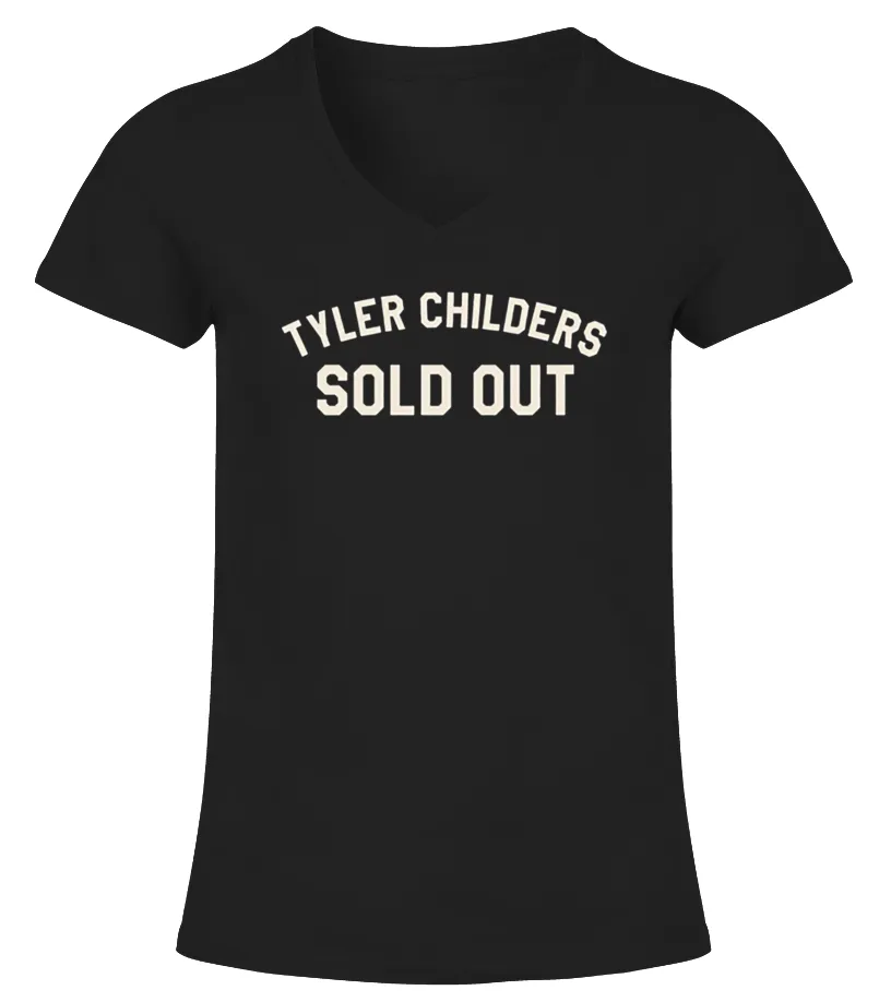 Tyler Childers Merch Camiseta cuello pico Mujer
