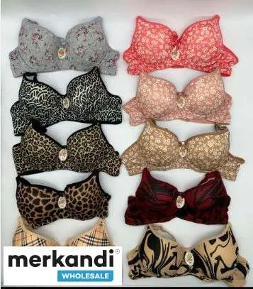Venta al por mayor de sujetadores de mujer, calidad premium, variedad de colores.