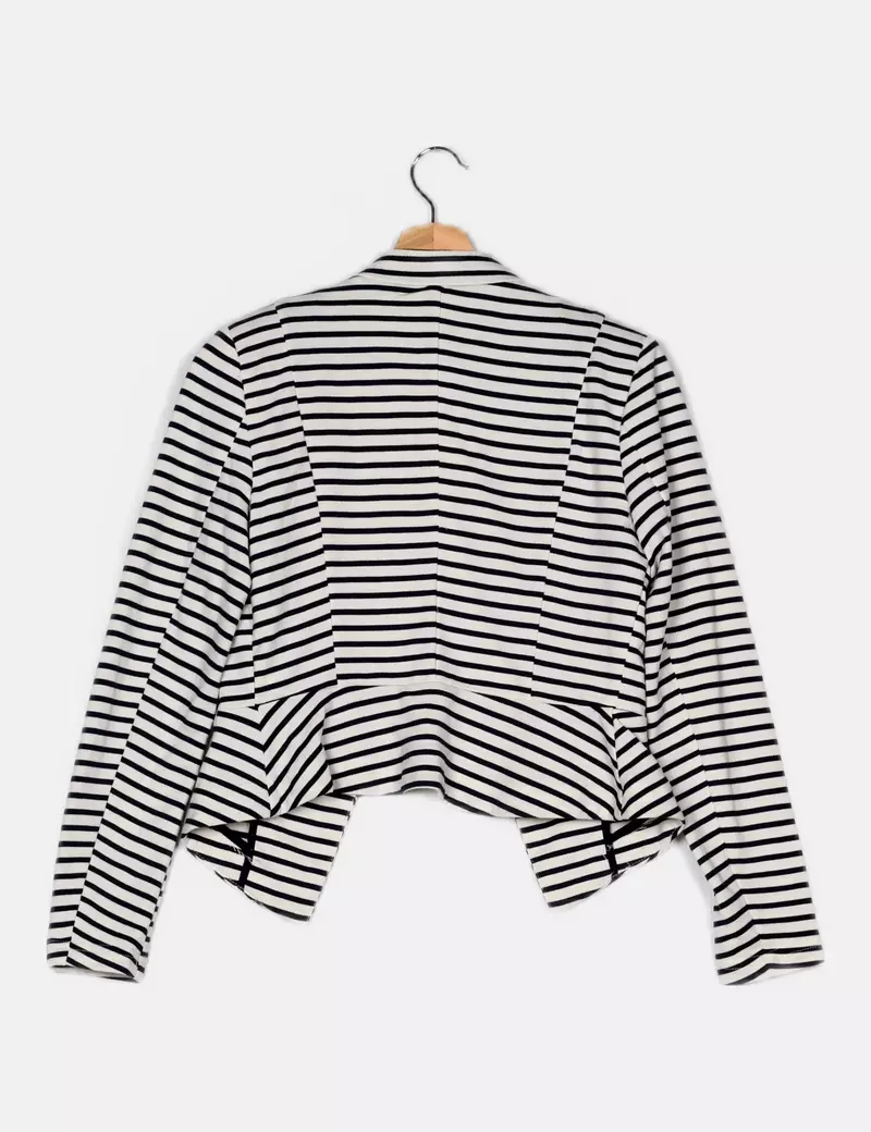 Vero Moda Chaqueta blanca rayas