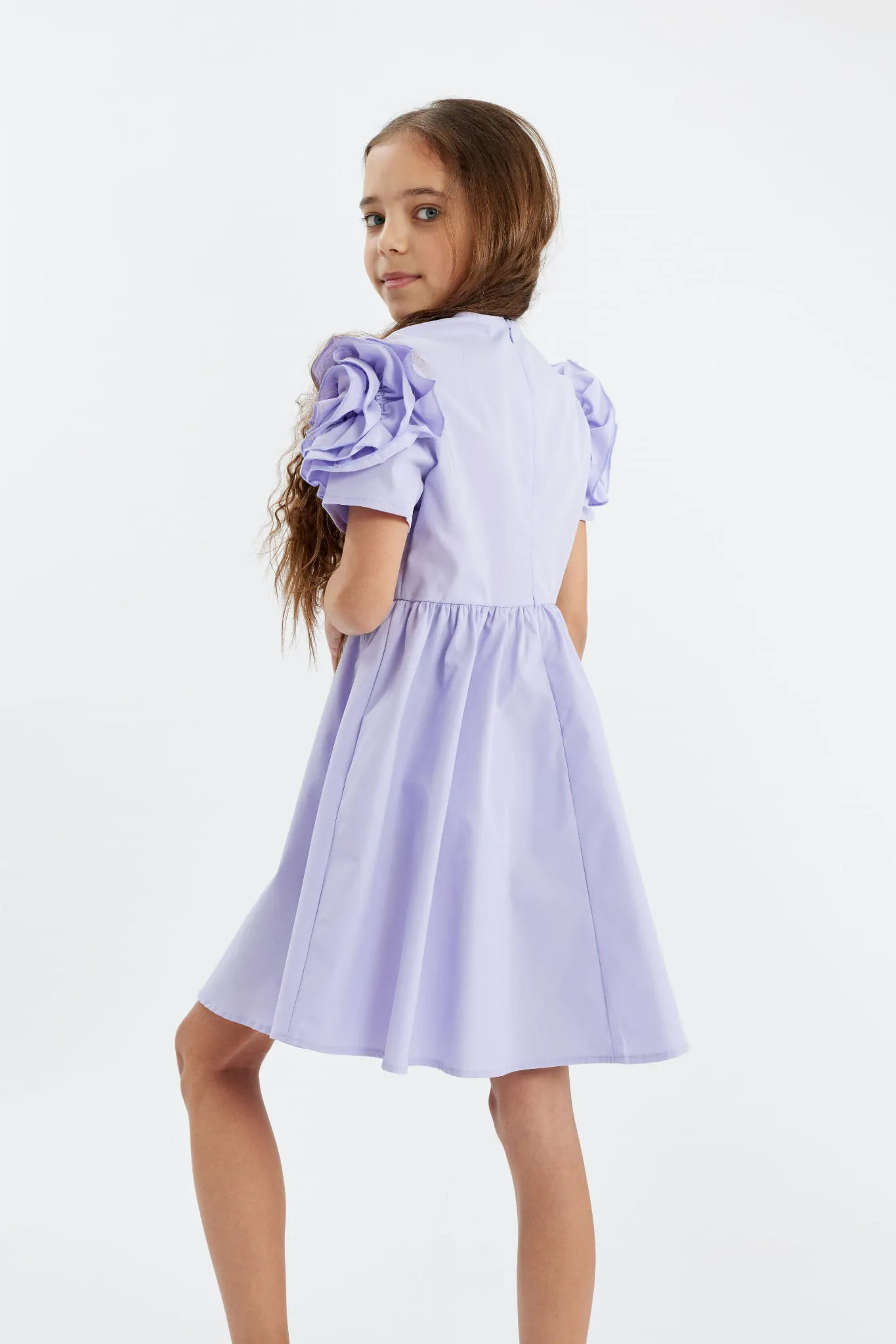 Vestido para niña Kate morado