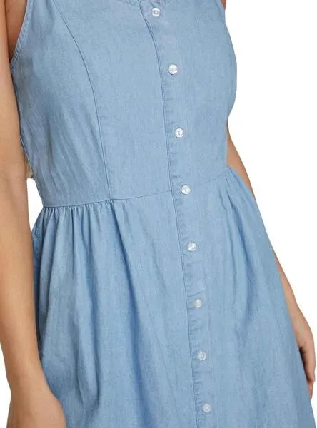 Vestido Vila Zia Azul para Mujer
