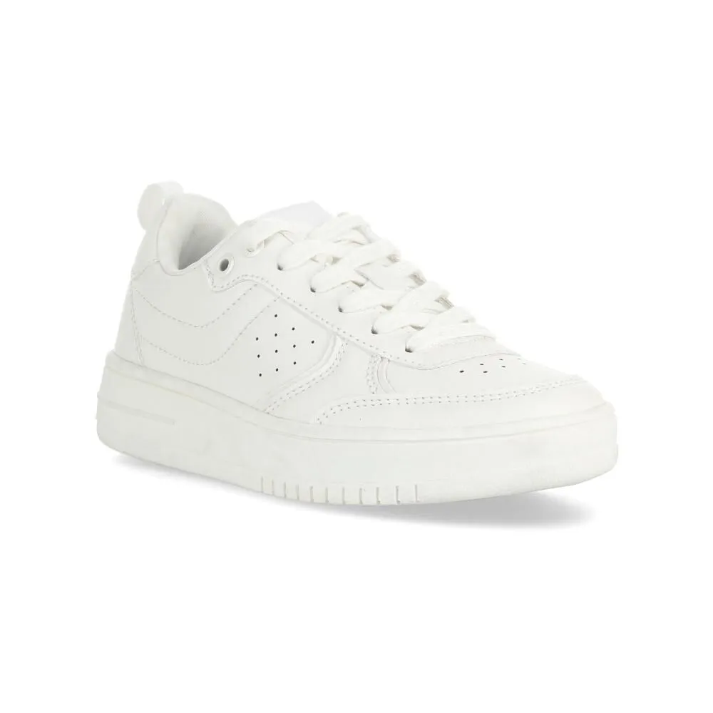 Zapatilla Infantil Niña Topsis Blanco