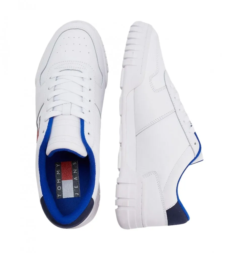 Zapatillas de Piel Essential Retro blanco
