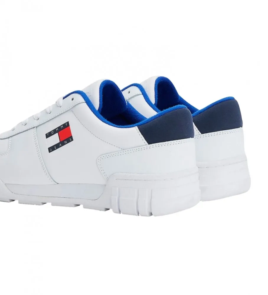 Zapatillas de Piel Essential Retro blanco