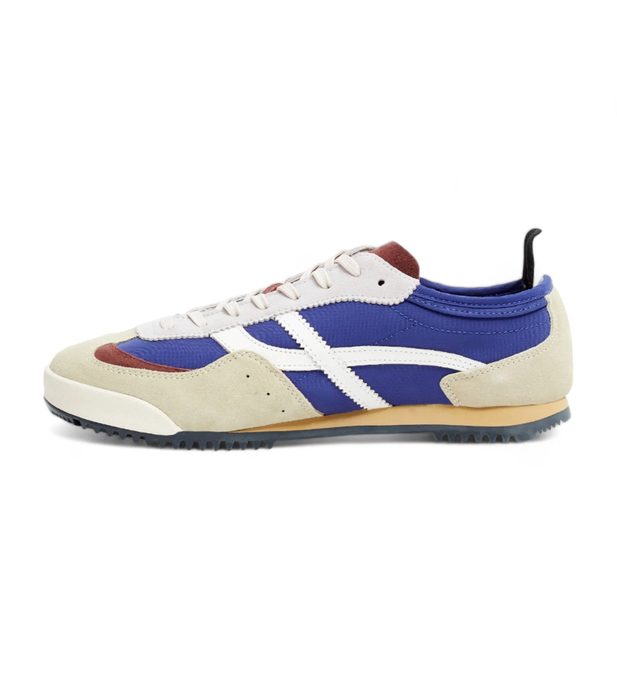 Zapatillas de piel Retro Multi Raisin azul