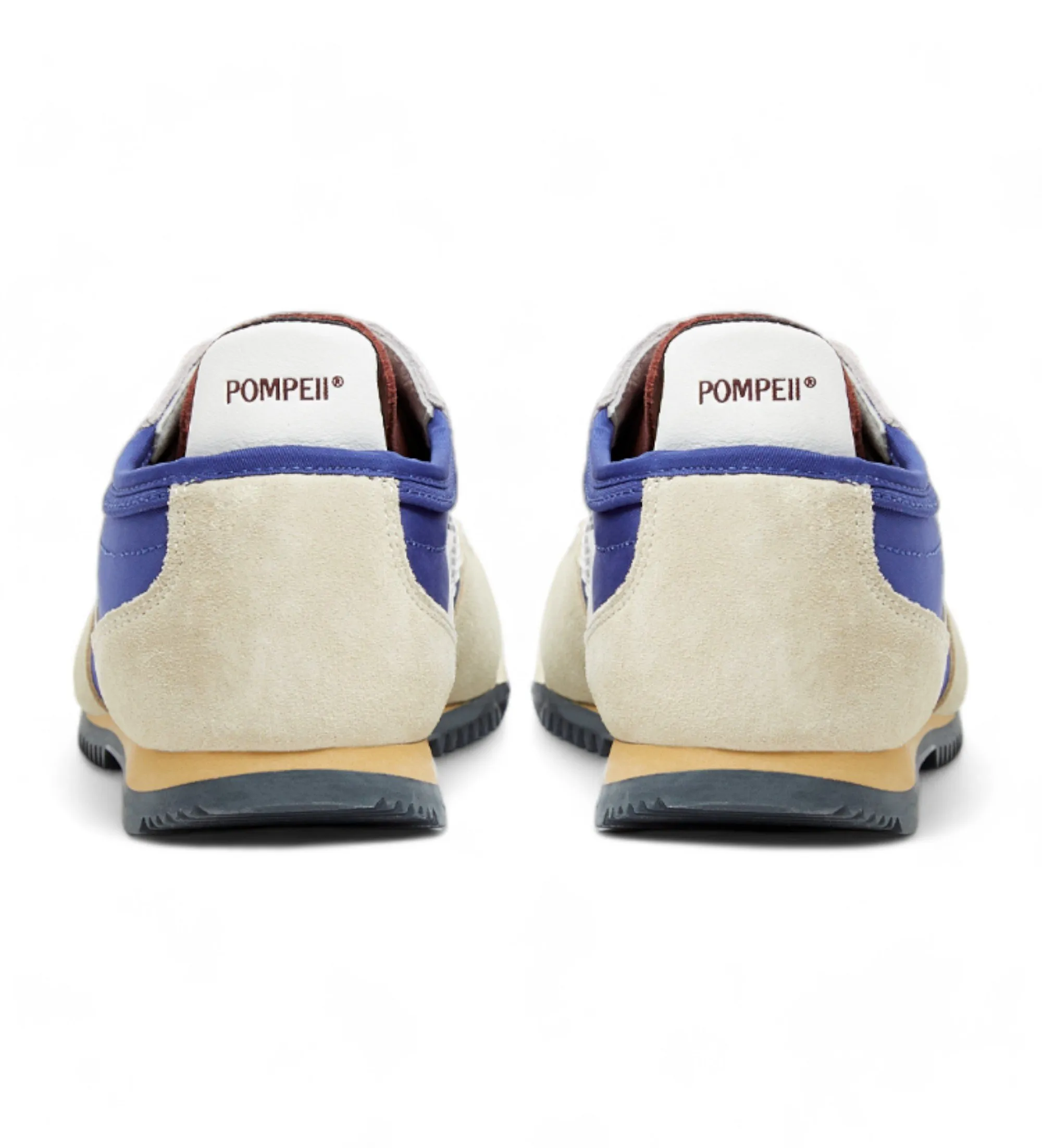 Zapatillas de piel Retro Multi Raisin azul