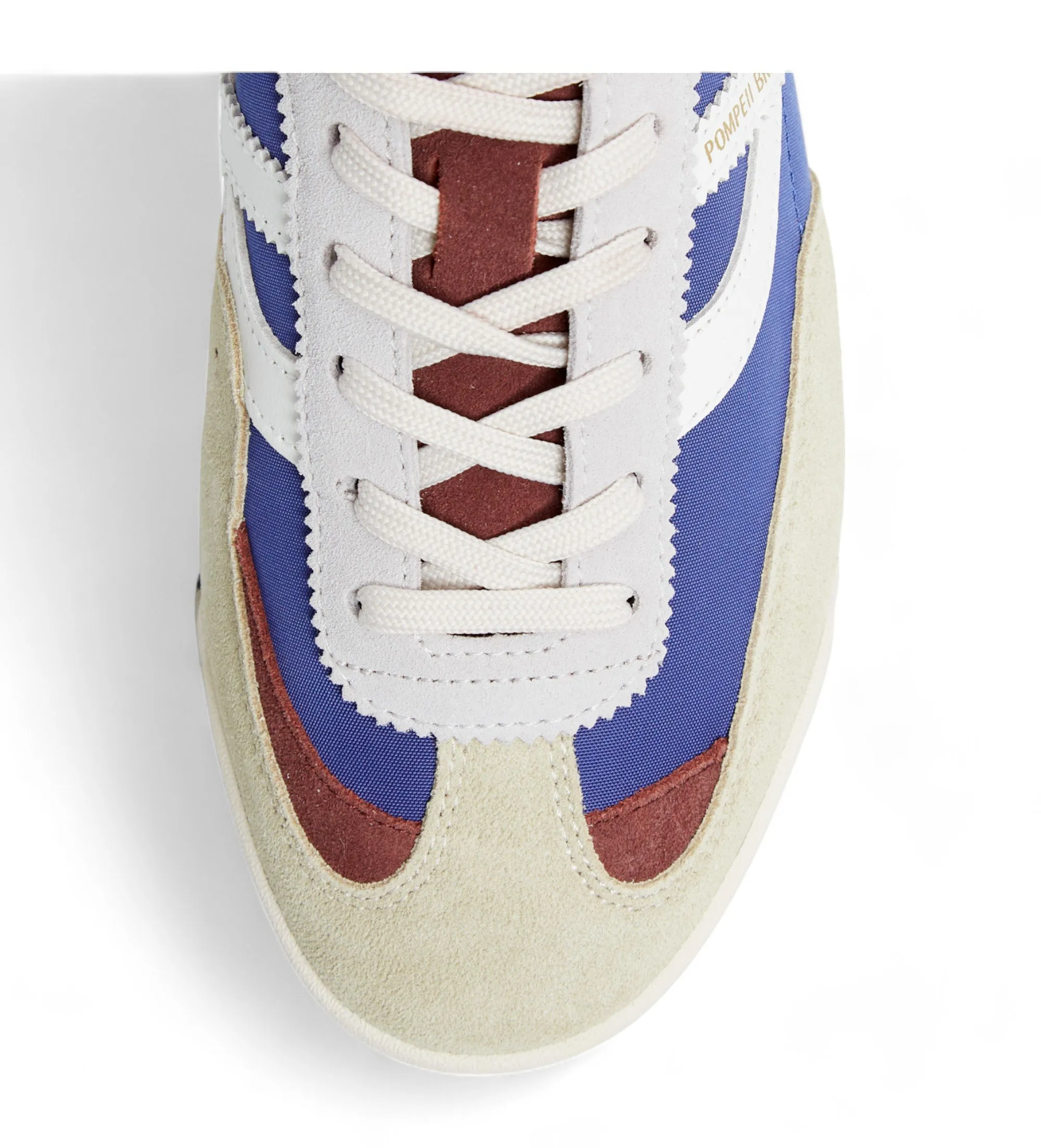 Zapatillas de piel Retro Multi Raisin azul